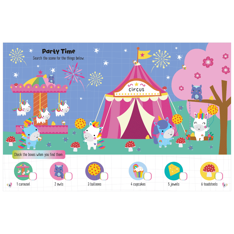 Make Believe Ideas Glow In The Dark Unicorn Activity Book