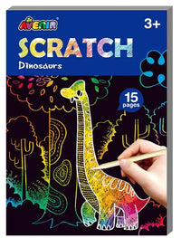 Avenir Dinosaurs Mini Scratch Book