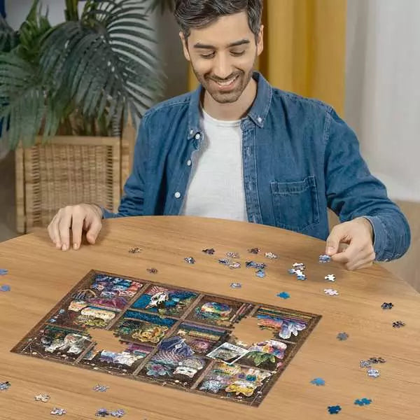 Ravensburger Cubby Cats And Succulents 500 Piece