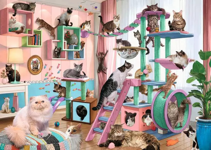 Ravensburger Cat Tree Heaven 1000 Piece