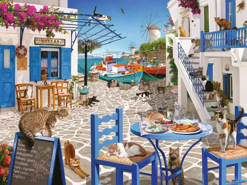 Ravensburger Cats Of Mykonos 1500