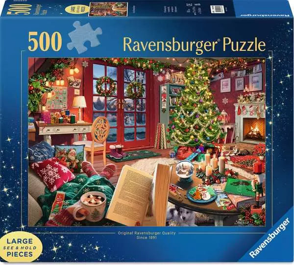 Ravensburger Cozy Christmas Retreat 500 Piece