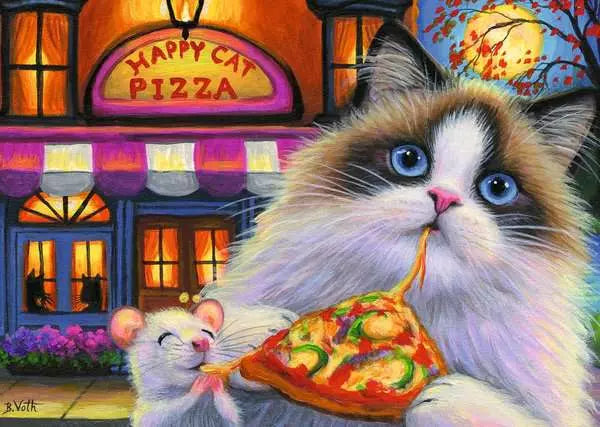 Ravensburger Happy Cat Pizza 35 Piece