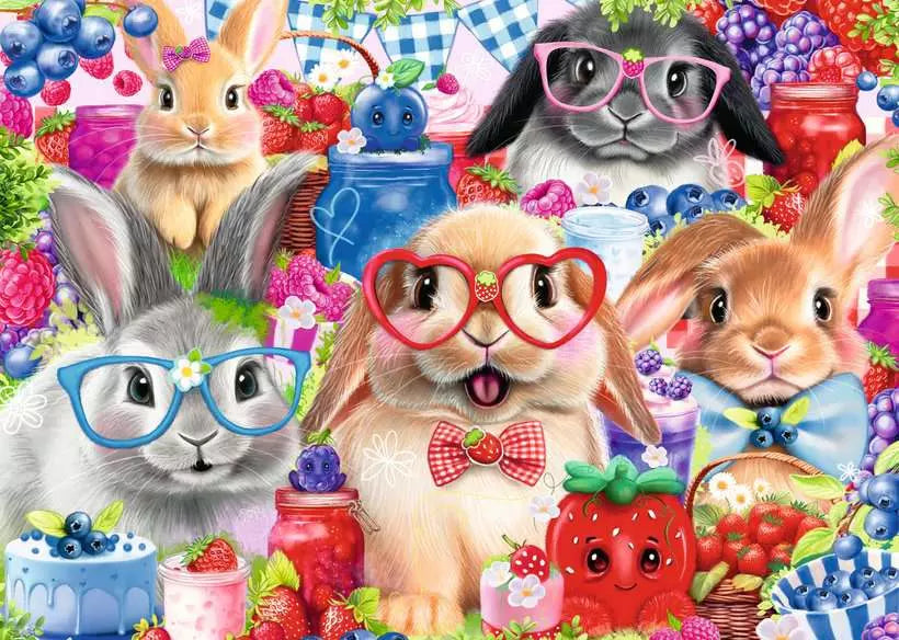 Ravensburger Bunnies & Berries 35 Piece