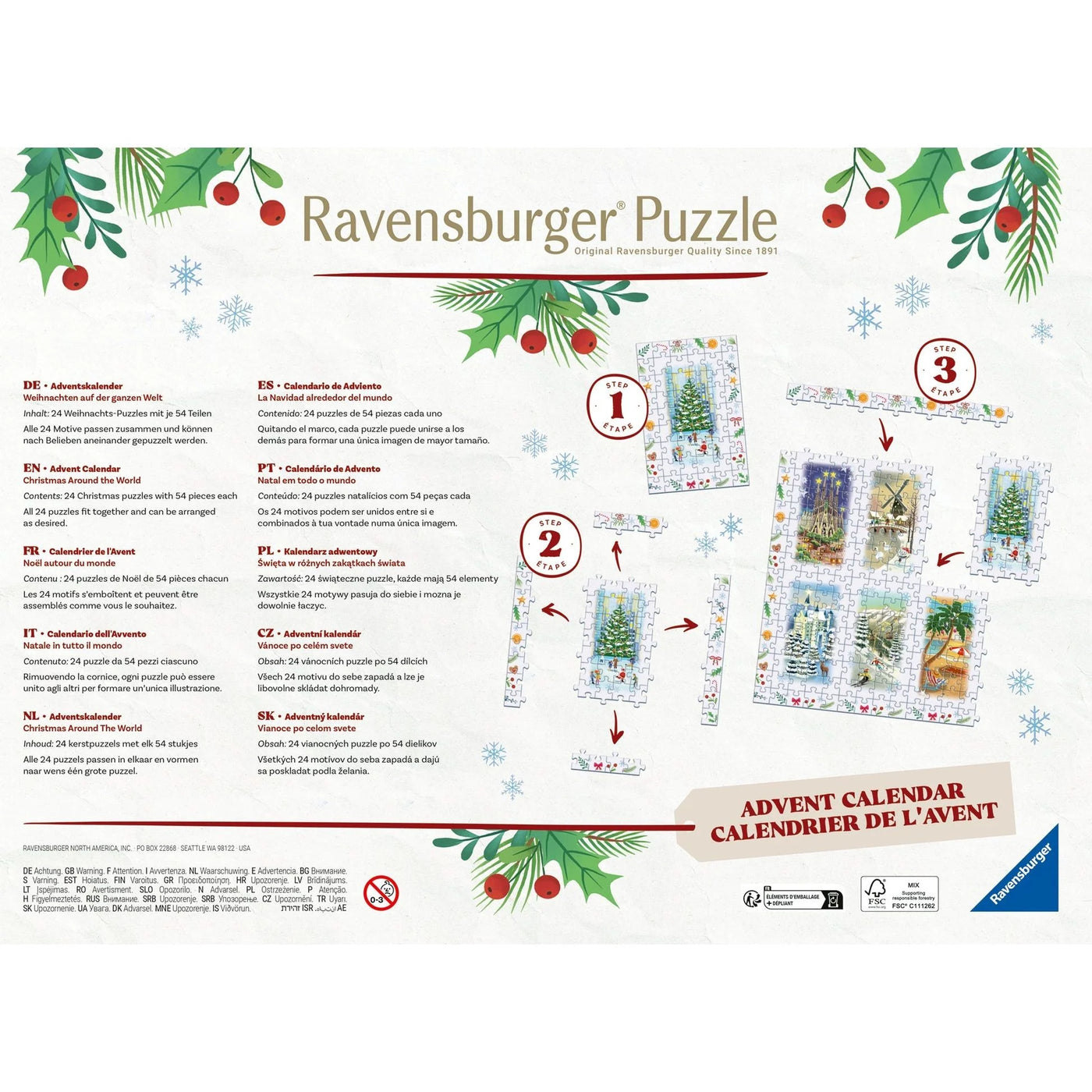 Ravensburger Puzzle Advent Calendar 2025