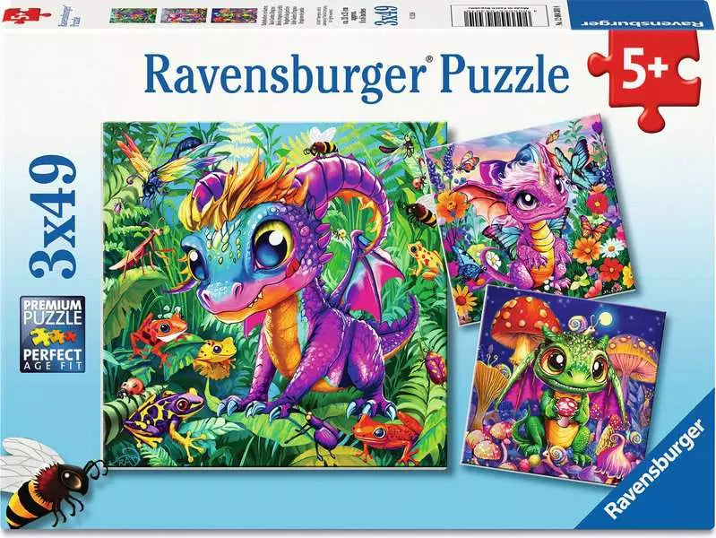 Ravensburger Baby Garden Dragons 3x49 Piece
