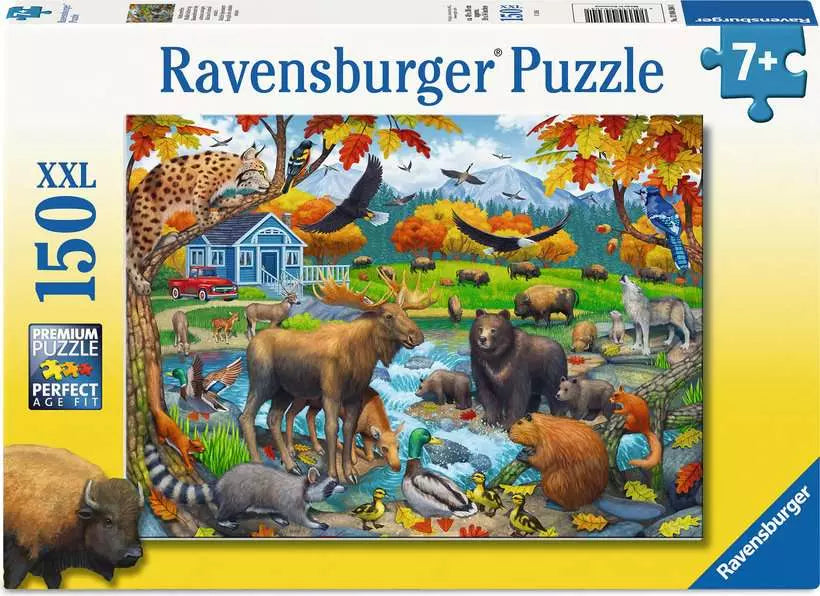 Ravensburger Wildlife Gathering 150 Piece XXL
