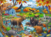Ravensburger Wildlife Gathering 150 Piece XXL