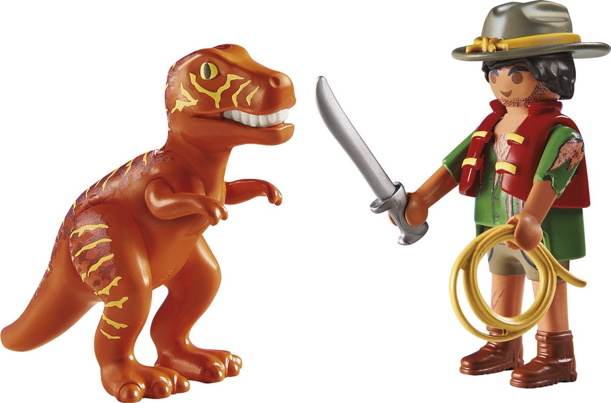 Playmobil Duo Pack Adventure With T Rex 71206