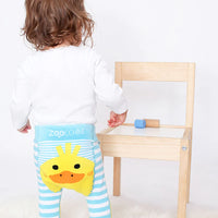 ZOOCCHiNi Puddles the Duck Comfort Crawler Legging & Sock Set