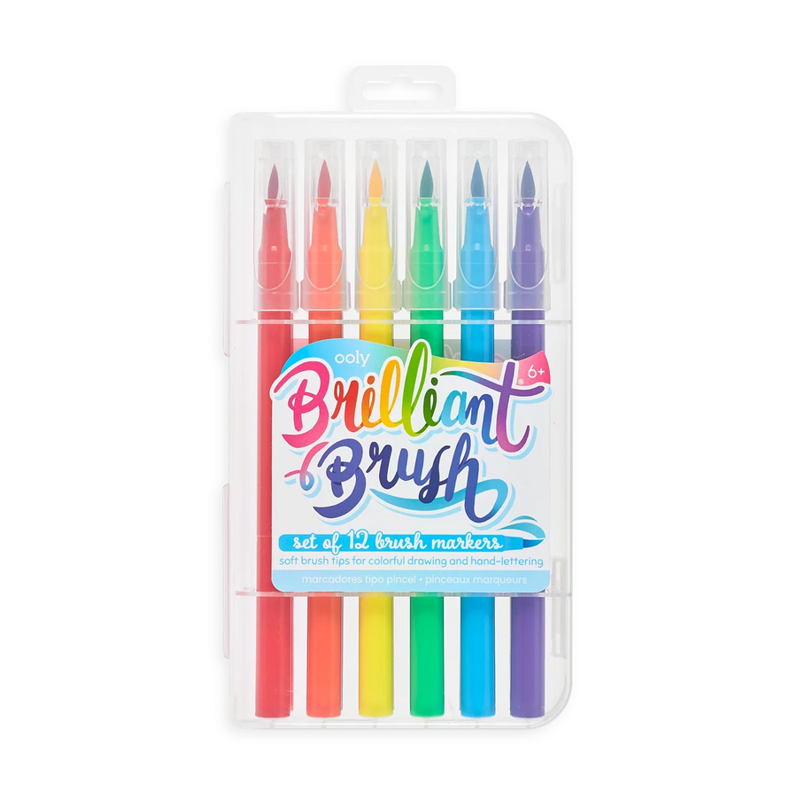Ooly Brilliant Brush: Brush Markers