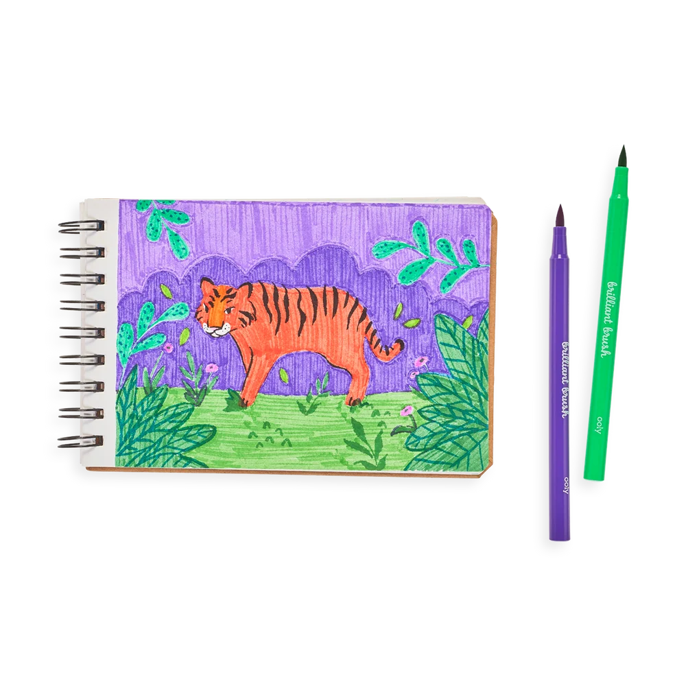 Ooly Brilliant Brush: Brush Markers