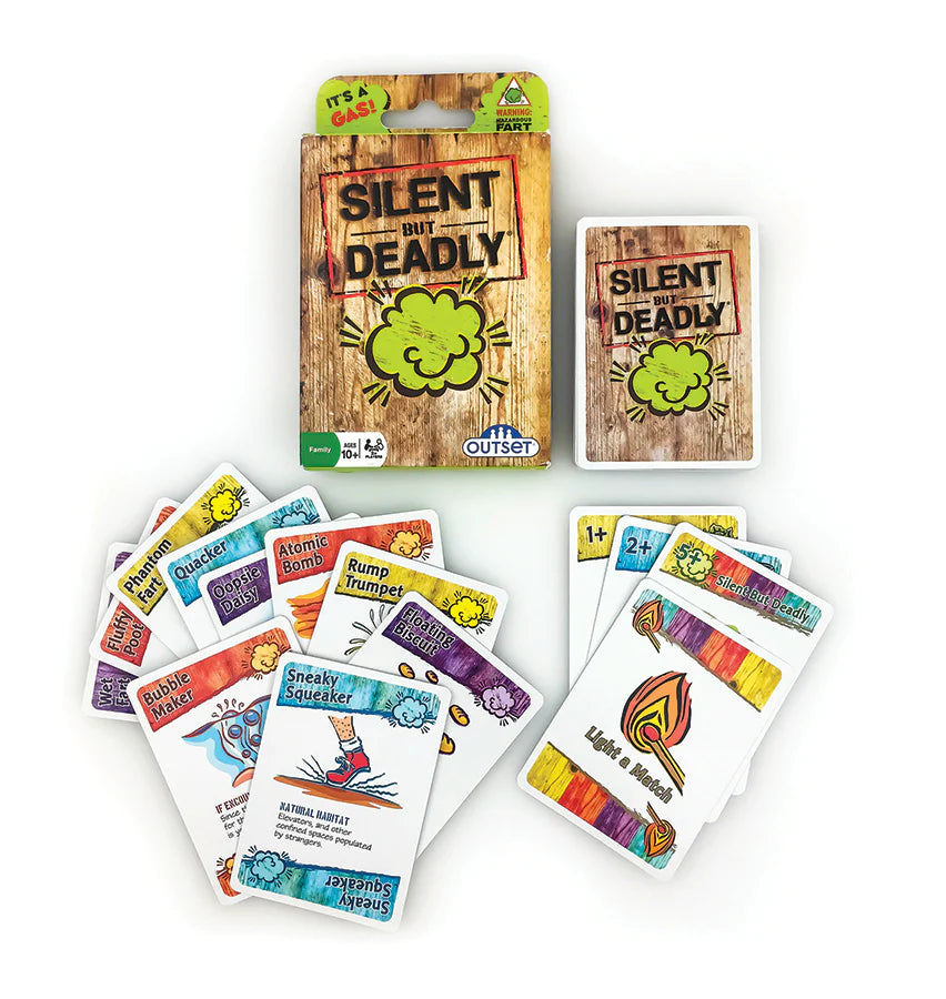 Outset Media Silent But Deadly Card Game