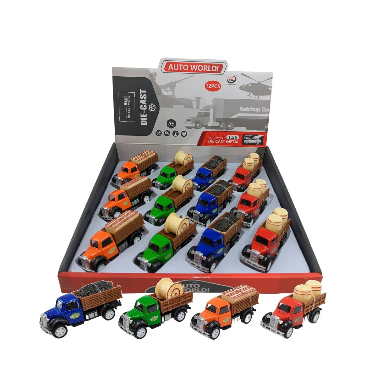 Pull Back Farm Truck