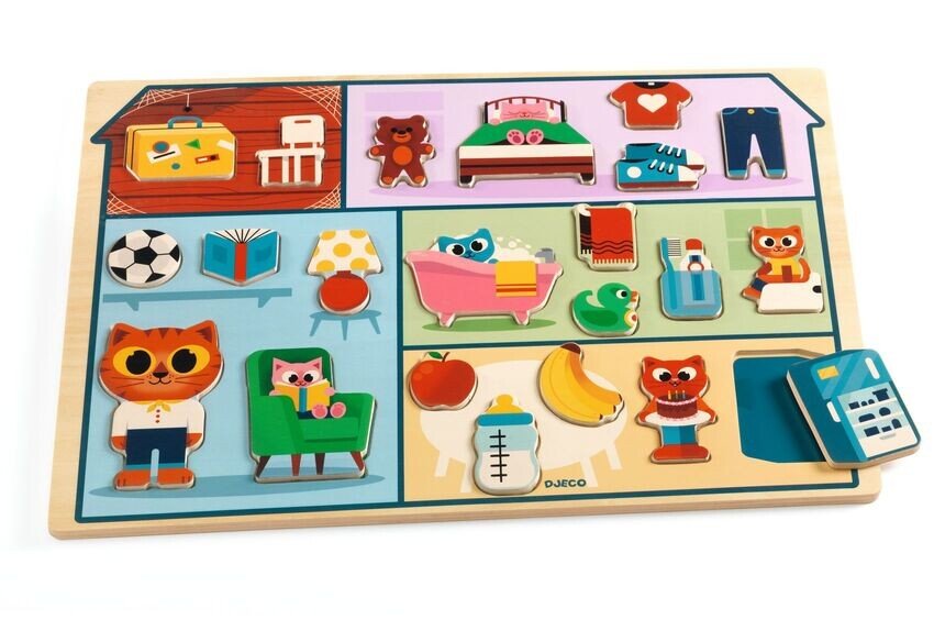 Djeco Puzzlo House Wooden Puzzle