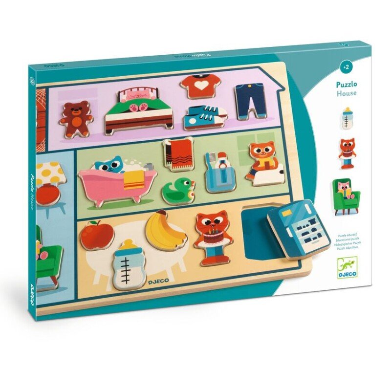 Djeco Puzzlo House Wooden Puzzle