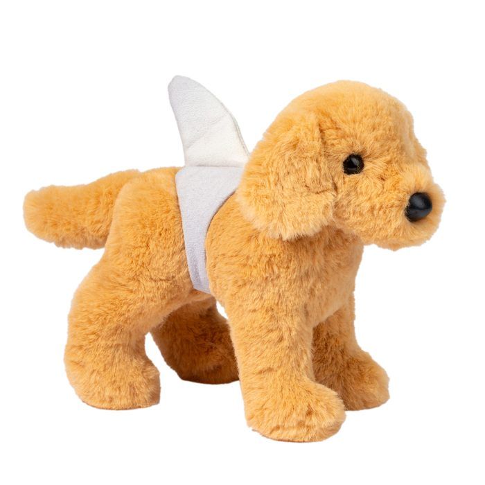 Douglas Toys Sharky Golden Retreiver