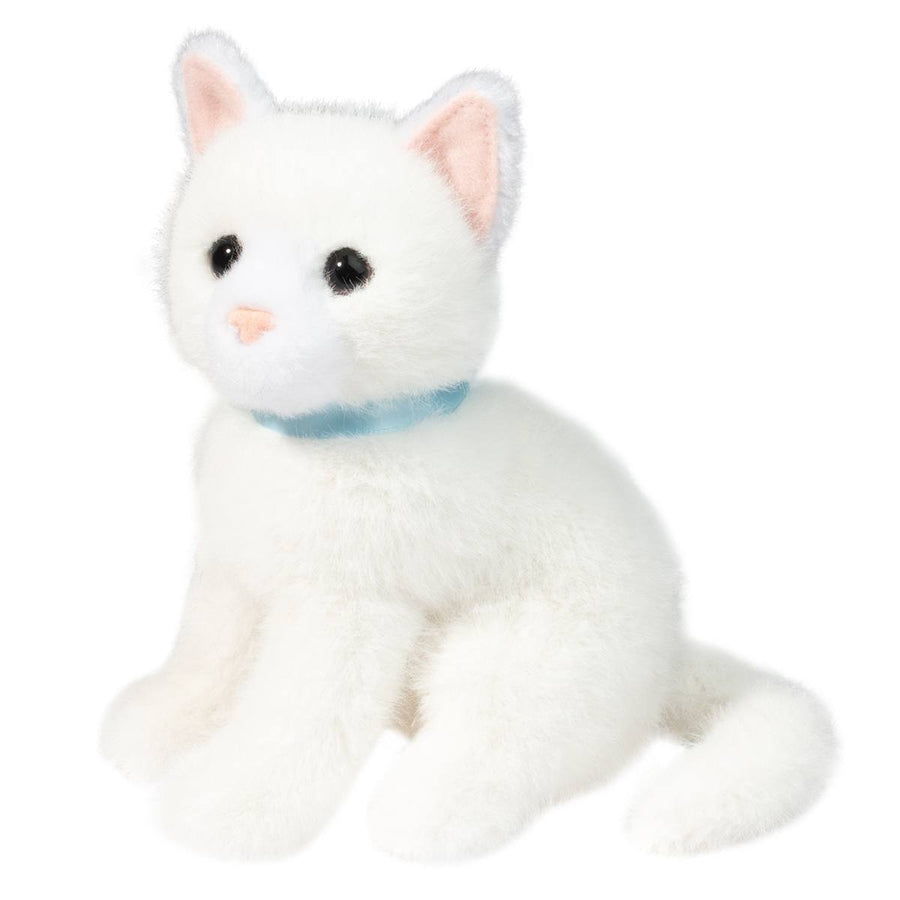 Douglas Toys Mini White Cat