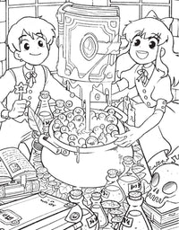 Scholastic The Official Hooky Colouring Book