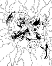 Scholastic The Offical X-Men Colouring Book