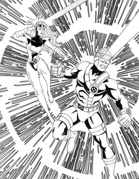 Scholastic The Offical X-Men Colouring Book