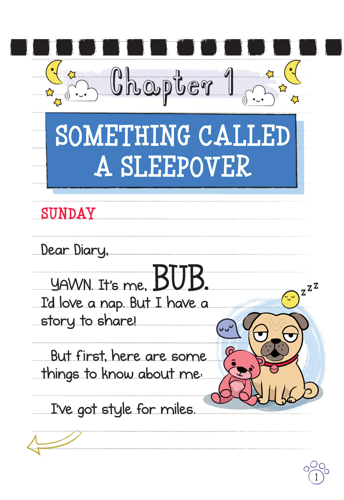 Diary of a Pug Pug's Sleepover #6