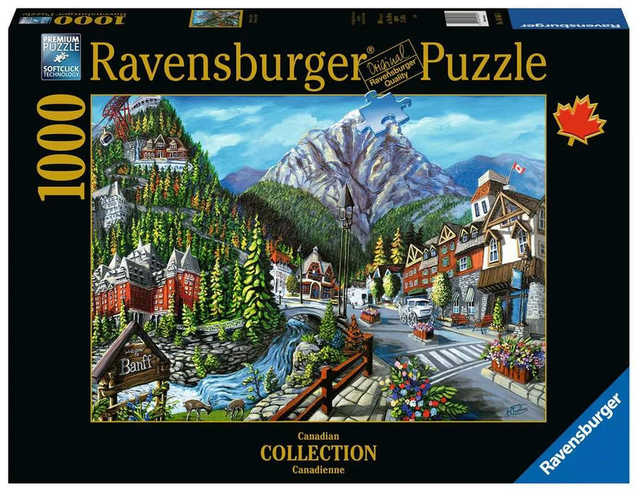Welcome to Banff 1000pc Ravensburger Puzzle