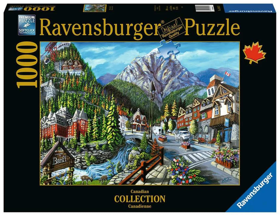 Welcome to Banff 1000pc Ravensburger Puzzle