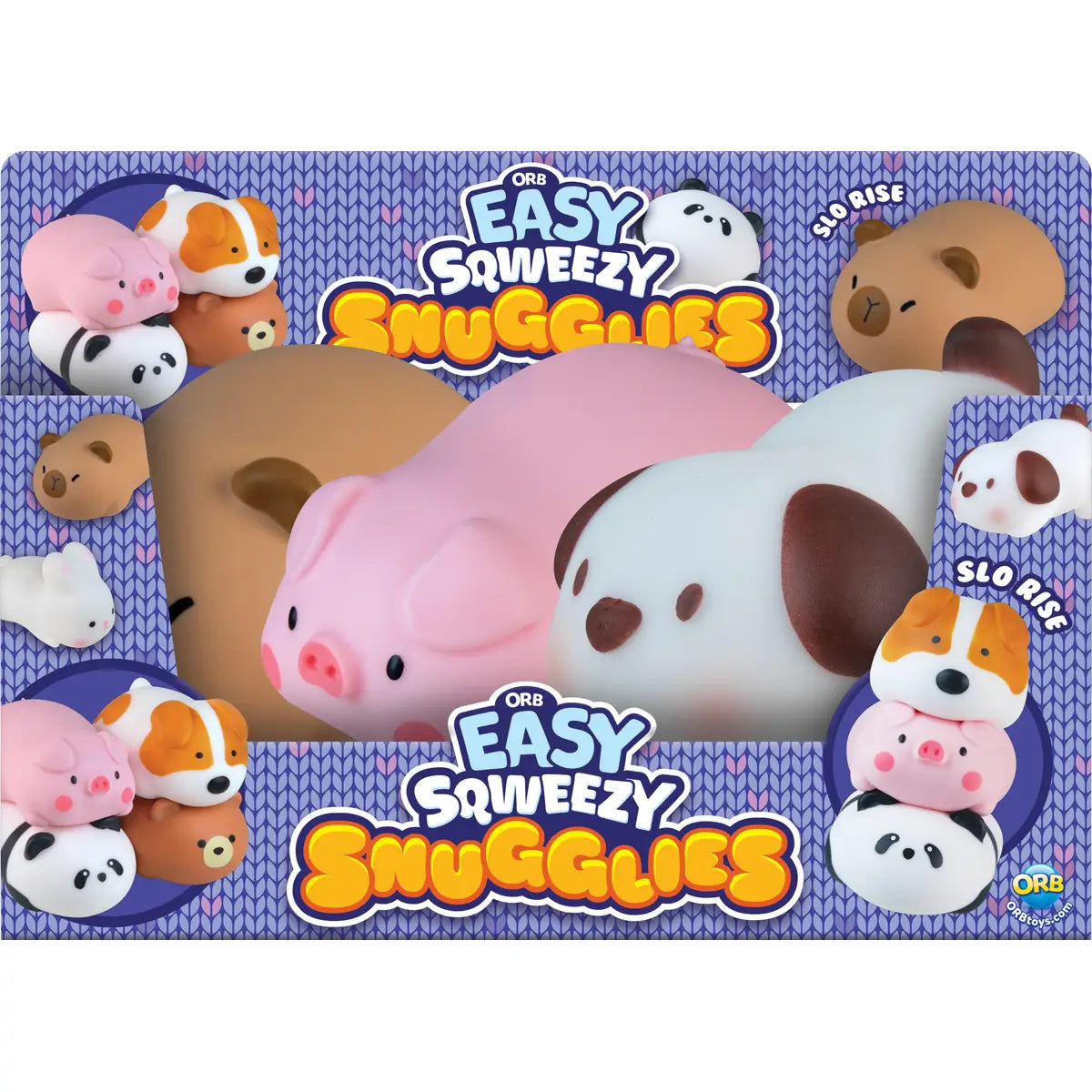 ORB Easy Sqweezy Snugglies Jumbo Assorted