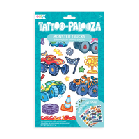 Ooly Tattoo Palooza:Temporary Tattoos - Monster Trucks