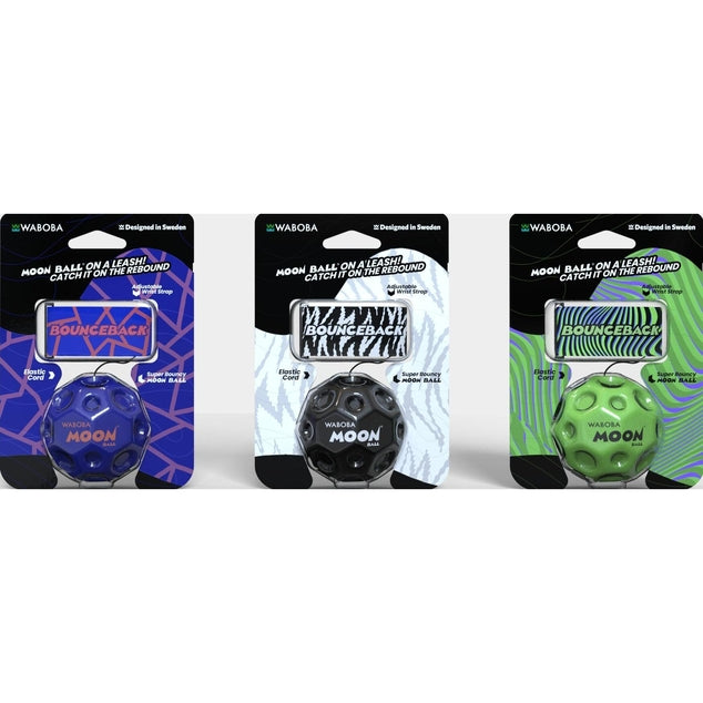 Waboba Solid Colour Bounce Back x Moon Ball