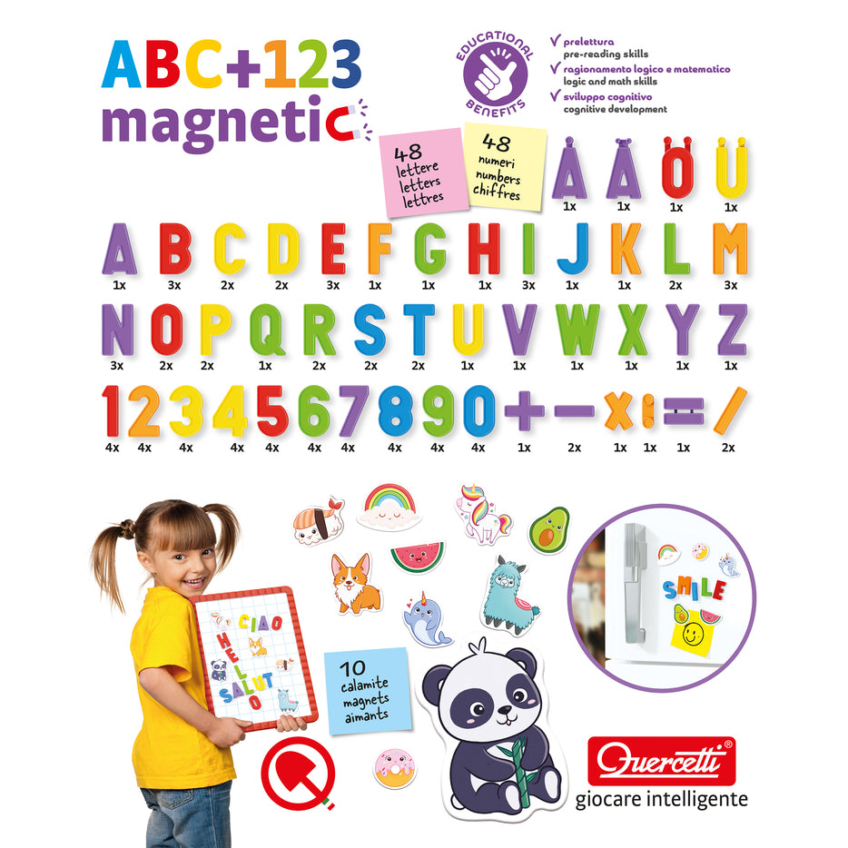 Quercetti ABC 123 Magnetic