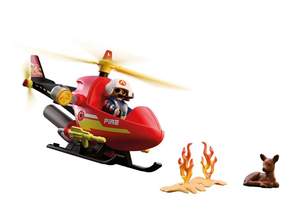 Firefighting Helicopter  - Playmobil City Action 72196