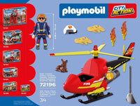 Firefighting Helicopter  - Playmobil City Action 72196