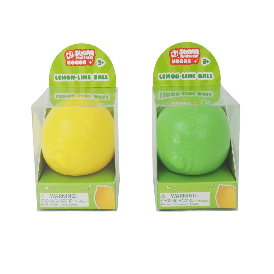 Toysmith Sugar Skwisheez - Lemon/Lime Ball