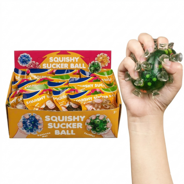 Toy Smith Squishy Sucker Ball