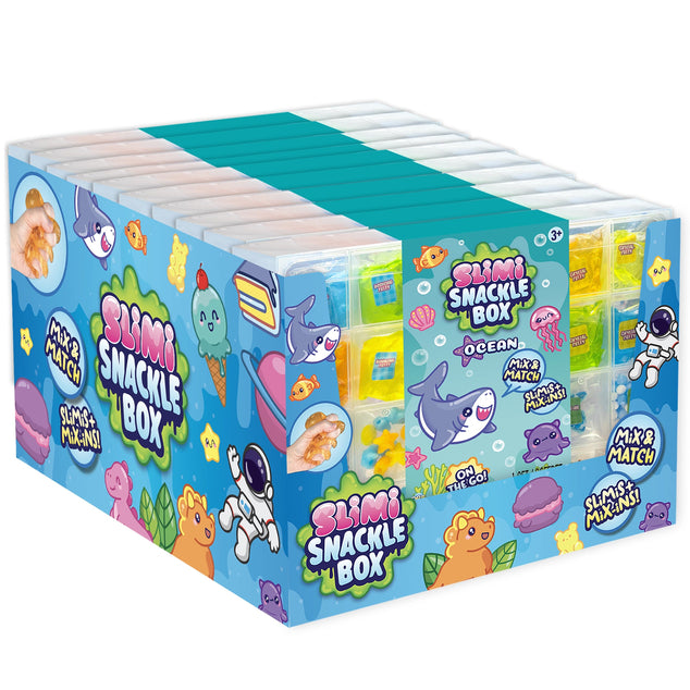 ORB Slimi Snackle Box- Ocean