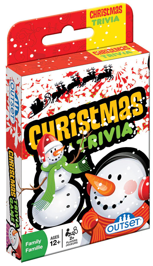Outset Christmas Trivia Card Game