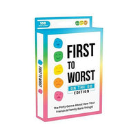 Dyce Games First To Worst On The Go Edition