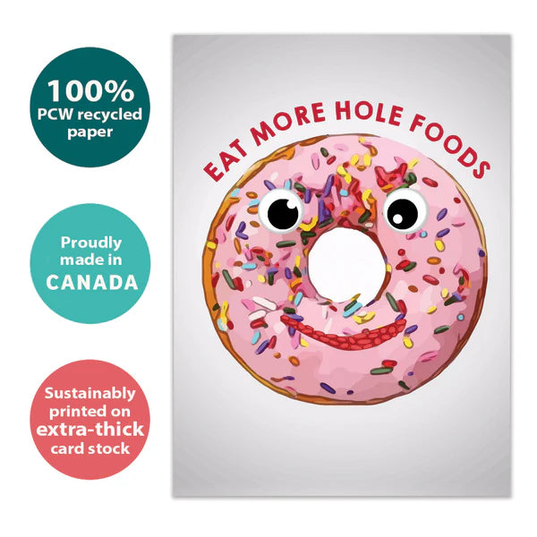 Tree Free Greetings Hole Foods Birthday Card