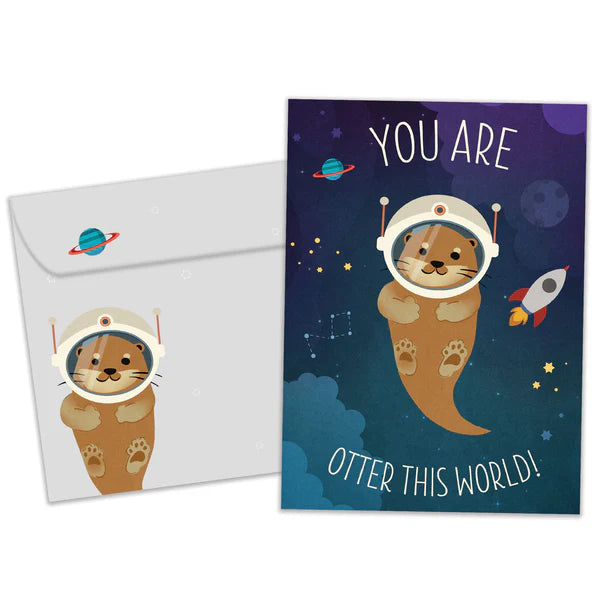 Tree Free Greetings You Are Otter This World!