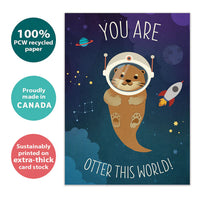 Tree Free Greetings You Are Otter This World!