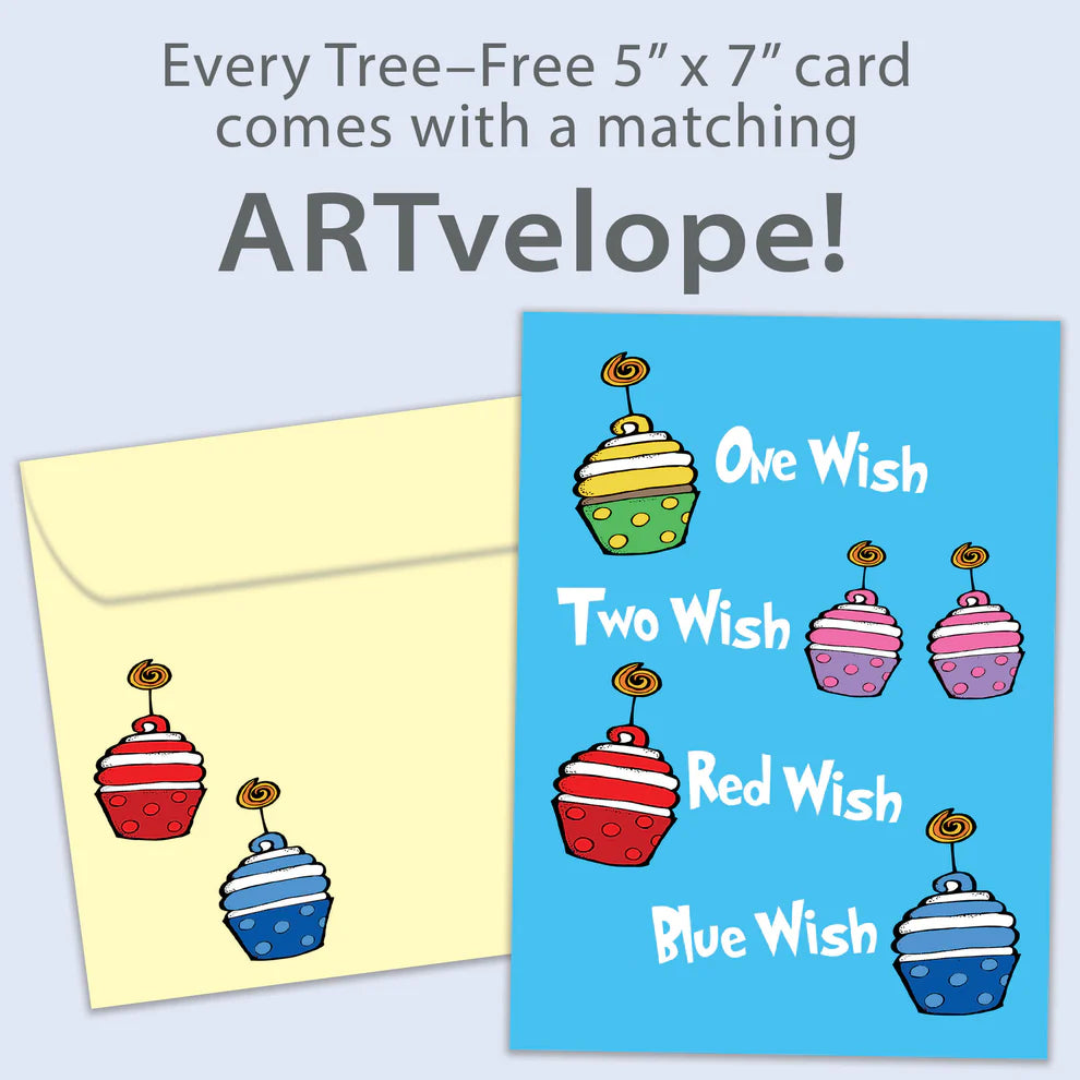 Tree-Free One Wish Birthday Card