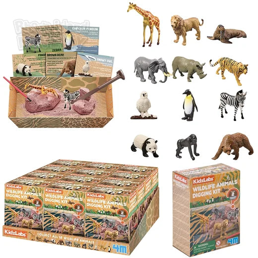 4M Wildlife Animal Digging Kit