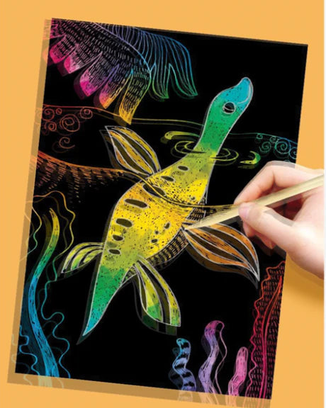 Avenir Dinosaurs Mini Scratch Book