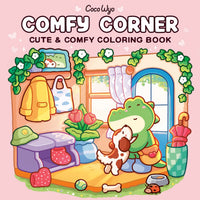 Coco Wyo Comfy Corner - Cute & Comfy Colouring Book