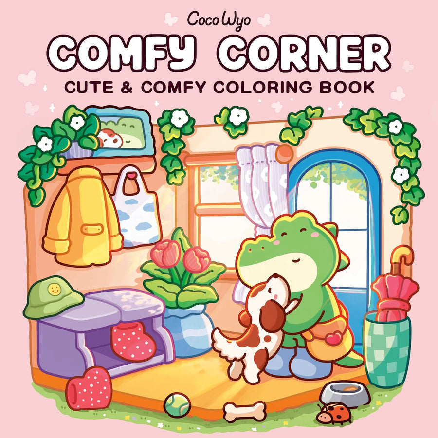 Coco Wyo Comfy Corner - Cute & Comfy Colouring Book