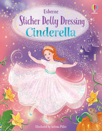 Usborne  Sticker Dolly Dressing Cinderella