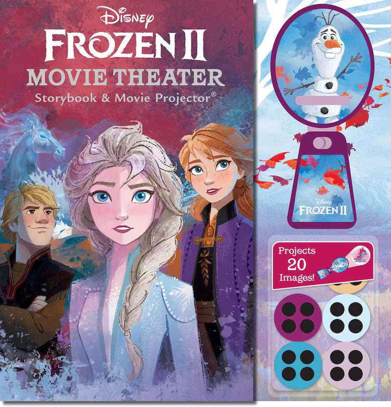 Movie Theater Storybook Disney Frozen 2 Movie Theater Storybook & Movie Projector