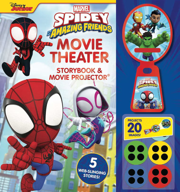 Movie Theater Storybook Marvel Spidey and His Amazing Friends: Movie Theater Storybook & Movie Projector